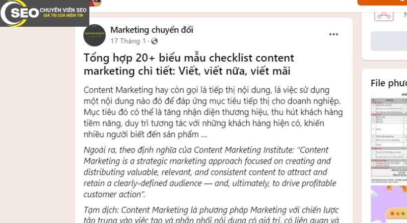 1000 content dạng chia sẻ kinh nghiệm.